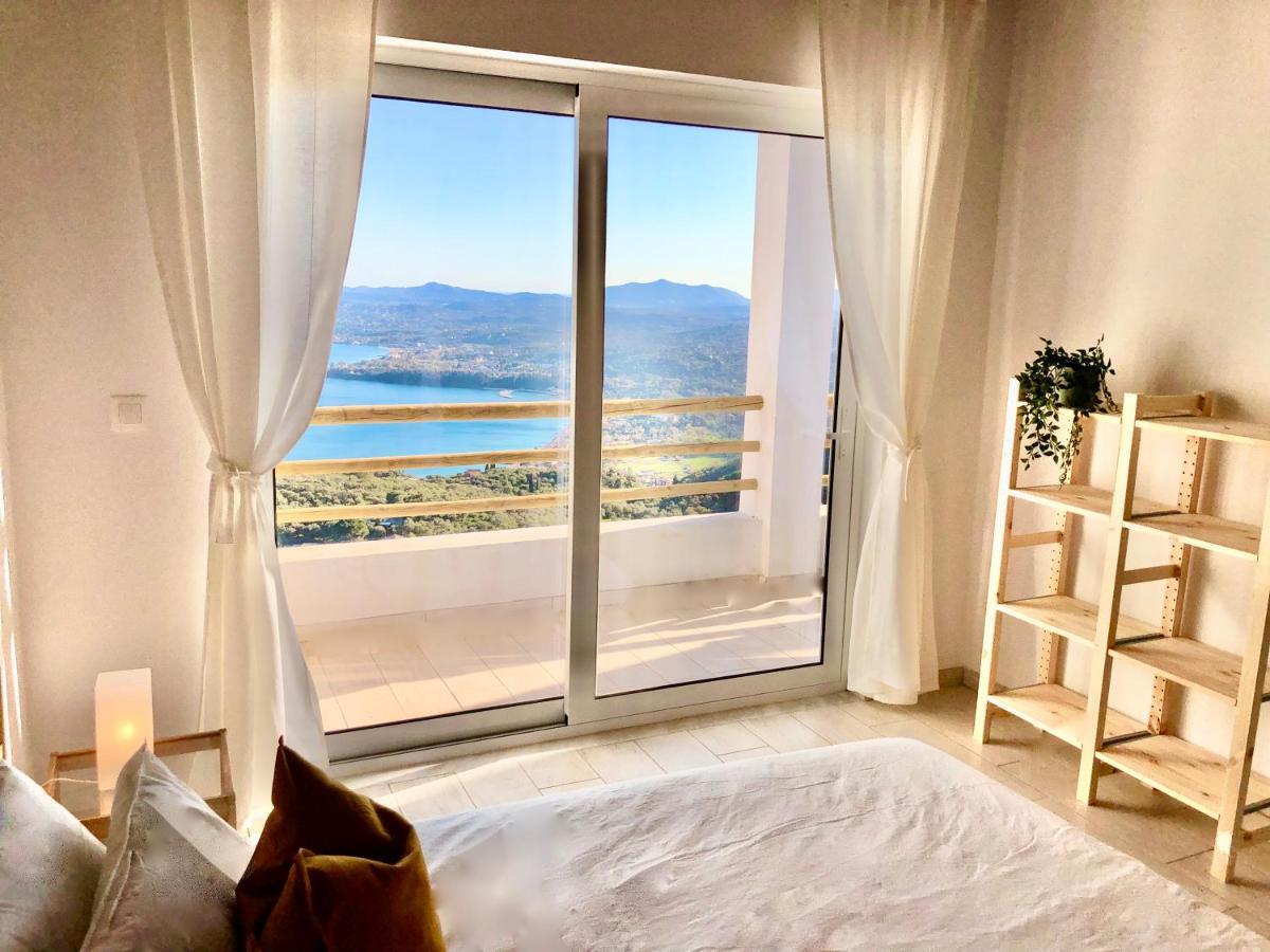 House Tanna Of Villa Intaba Spectacular Sea Views Corfiot Riviera Spartilas Corfu Island Greece Close To Ipsos Beach Spartylas Exteriör bild